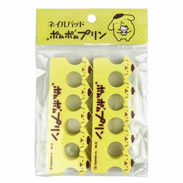 真愛日本 布丁狗 大臉 日本 造型軟墊 軟墊腳趾分開器 分趾墊 分趾器 美甲小物 腳趾分開器