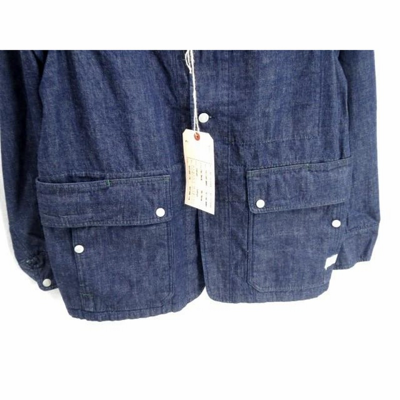 未使用 SASSAFRAS ササフラス FALL LEAF JACKET デニム 未使用 SASSAFRAS ササフラス FALL LEAF JACKET デニム