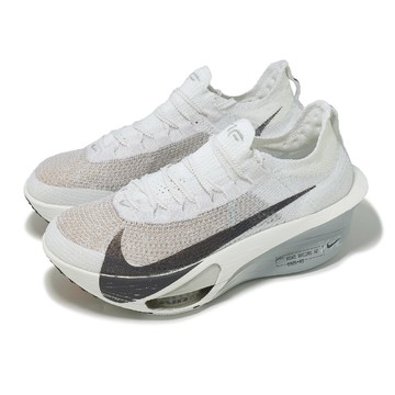 競速跑鞋 Air Zoom Alphafly Next% 3 男鞋 白 灰 碳板 針織鞋面 FD8311-101