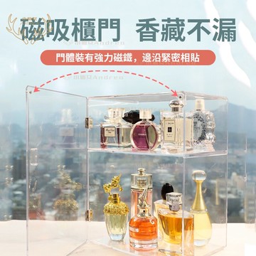 24小時內出貨 壓克力化妝品收納盒 防塵收納盒 壓克力收納 化妝品收納 保養品收納   彩妝收納 香水收納