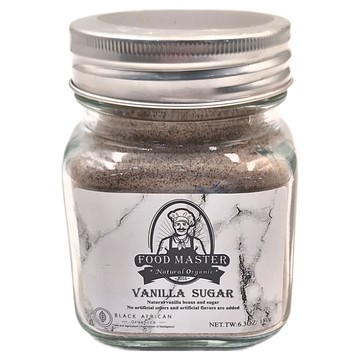 FOOD MASTER 大師食品 馬達加斯加香草糖粉  180g  1罐