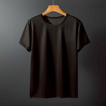 韓版冰絲速乾素色短袖上衣【T572】