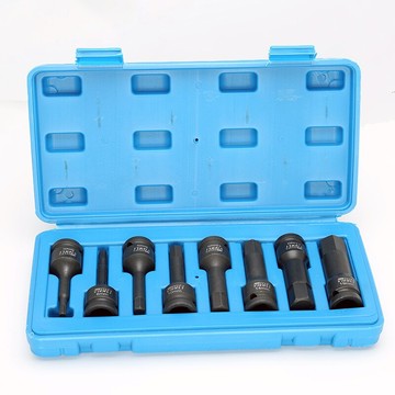 風炮批頭 1/2氣動內六角套筒 連體批頭 風動電動內六角旋具