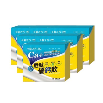 《醫之方》胜肽優鈣複方飲(15包入/盒)X6(有效日期2026.03.12)