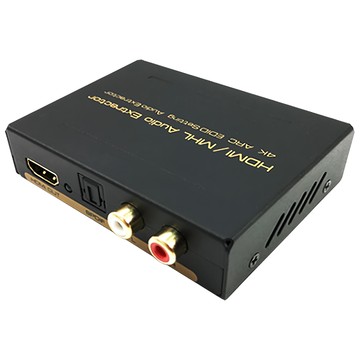 DigiSun 得揚 4K HDMI to HDMI+AUDIO SPDIF+R/L 音訊擷取器  支援高解析度 細膩畫質  支援音訊回傳 高品質收音  AH211K  1個