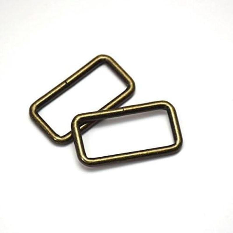 角カン(小カン) 30×13×3mm アンティークゴールド 50個セット