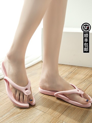 便攜可折疊拖鞋旅游游泳洗澡防滑鞋女旅行非必備神器浴室出差用品