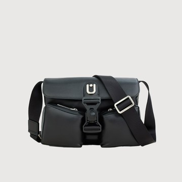 【BRAUN BUFFEL 德國小金牛】台灣總代理 亞斯賓 斜背包-黑色/BF544-60-BK