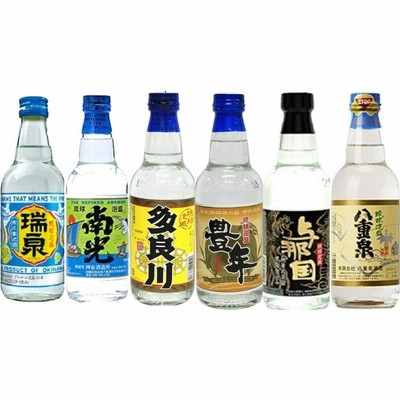 泡波　泡盛　360ml 3本セット 沖縄 泡盛 6種類 飲み比べ360ml×6本セット バラエティーセットC