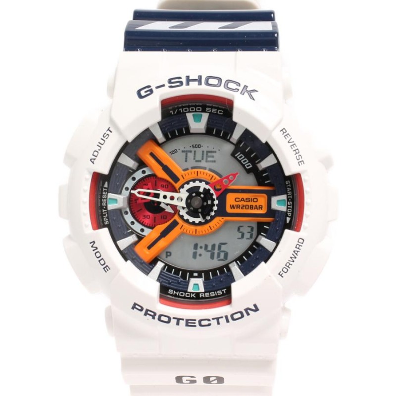 美品 カシオ 腕時計 EVANGELION 綾波レイモデル GA-110PS G