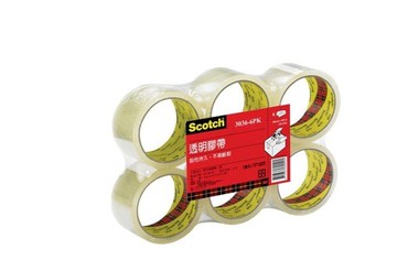 3M OPP封箱膠帶 透明膠帶 (48mm × 40yd) (短碼) (單入)