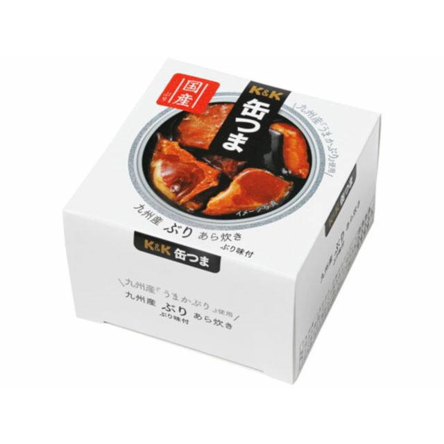 KK 缶つま 九州産 ぶりあら炊き 150g x6