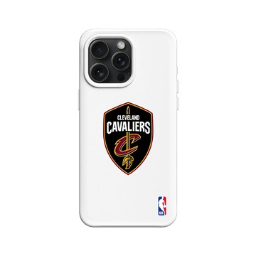 iPhone 15 Pro Max SolidX 白 - NBA - Logo-克里夫蘭騎士 Cleveland Cavaliers