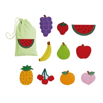 Kelvin 1 小凱薩 台灣製水果情境組件(大) 兒童玩具 角色扮演 啟發想像力  1入