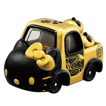 真愛日本 TOMY車 凱蒂貓kitty 和服 漩渦黑金 tomica takara tomy 小車 4904810166832
