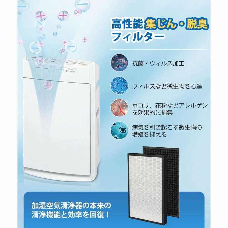 美品】Panasonic 空気加湿清浄機 F-VC55XT 【公式通販】