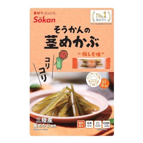 壮関 三陸産茎めかぶ梅しそ味 25g×12袋