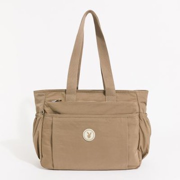 PLAYBOY - 托特包  Daily Life系列 - 卡其色