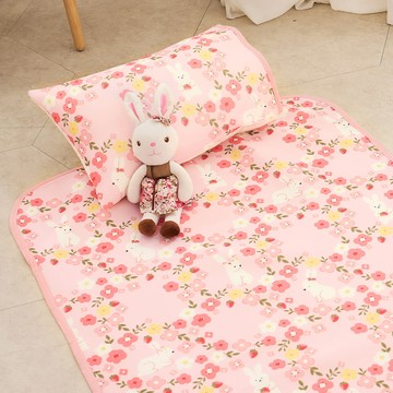 午睡墊 / Cool-Fi 透氣涼感6D / 兒童70x120cm / 野莓小兔