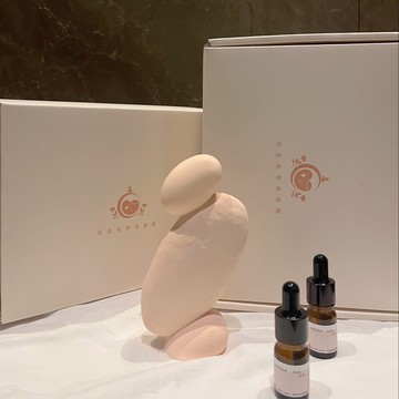 【亮星香氛美學館】純手工《品牌獨家招桃花》金星之石-香氛擴香石禮盒