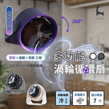 桌面小型電風扇 壁掛扇 空氣循環扇 辦公室風扇 空氣循環 渦輪電風扇 桌扇 掛式風扇 露營風扇 無刷靜音風扇 消暑神器