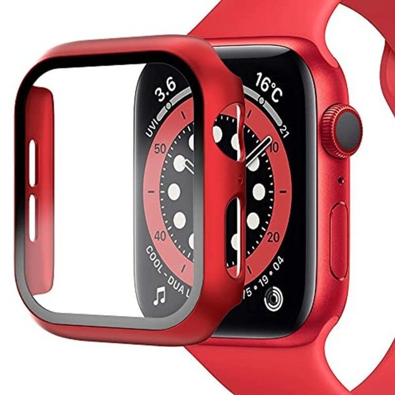 Miimall Apple Watch 4/5/6/SE 44mm保護ケース ガラスフィルム 一体型 アップルウォッチシリーズ 5 カバー 通販  LINEポイント最大0.5%GET | LINEショッピング