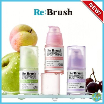 [Rebrush] 果汁漱口水 20ml 葡萄/水蜜桃/青蘋果｜無酒精｜隨身攜帶型 漱口水