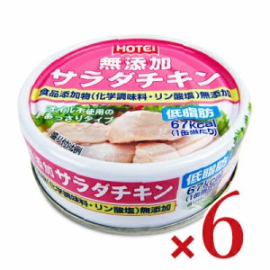 ホテイフーズ 無添加サラダチキン タイ産 70g×6個