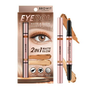 BROWIT貝奧莉 2in1炫彩雙色持久眼影棒 04流金古銅