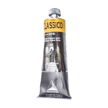 MaIMeRI 美利 經典油畫顏料 MA-306076 BRILLIANT YELLOW DEEP 鮮豔深黃  60ml  1色