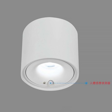 12W 4000K感應筒燈 B157-58-295-1