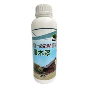 德一 水性護木漆 透明 平光型 12L