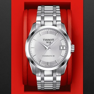 TISSOT天梭 設計師系列 典雅女性機械腕錶 32mm/T0352071103100