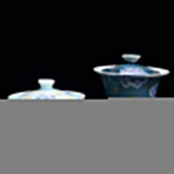 蓋碗茶器三才蓋碗茶藝泡茶霽青防燙功夫茶手抓碗茶杯單個簡約茶具