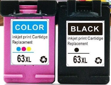 HP高容量環保黑色墨水匣 NO.63XL 111021303630   HP63