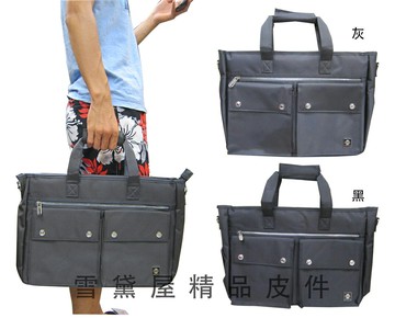 限時 滿3千賺10%點數↘ | ~雪黛屋~SPYWAL文件包中小型容量公事包進口防水防刮皮革材質可手提肩背斜側背可放A4資料夾電腦SW1968