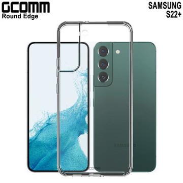 GCOMM 三星 S22+ 清透圓角防滑邊保護套 Round Edge