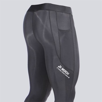 高品質！春夏P.MORCH跑步馬拉松訓練深蹲 健身跑步壓縮褲