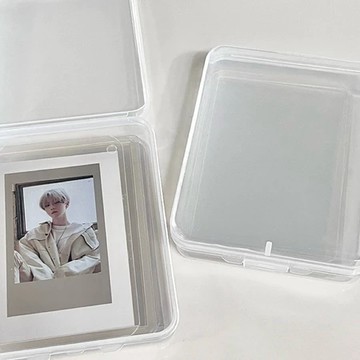 🍑【BANZ】長方形收納盒 透明塑料PP盒 翻蓋收納盒 配件收納盒 飾品收納盒 文具收納盒 小卡收納 透明翻蓋收納