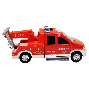 EAPAO 易保 聲光拖吊車  1盒  紅色 + 白色  20 x 7.5 x 7.3cm