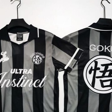 美單~致敬鳥山明七龍珠前后刺繡翻領Dragon Ball Z速干男T恤