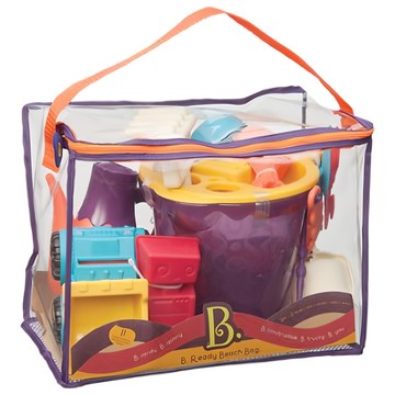 B.Toys 光腳丫沙灘包 芒果色  1組