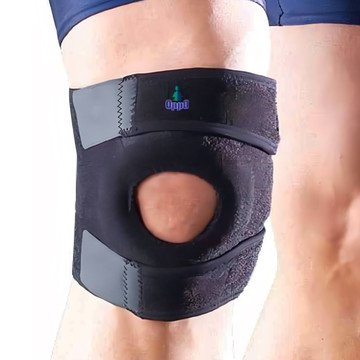 OppO 歐柏 高透氣可調式髕骨護膝 加長型 1125  31.8~40.6cm  1個