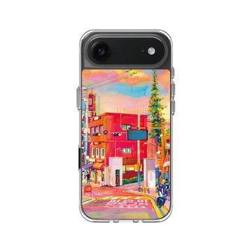 iPhone Air Clear Case（相機按鈕） 透明 - Jop Dong Sa Ni - 首爾的晚霞