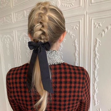 包郵invisibobble百變公主魔發帶電話線發圈法式少女蝴蝶結飾品