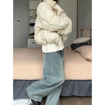 2025年新款冬季羽絨棉服女短款棉襖韓系學生棉衣外套小個子面包服