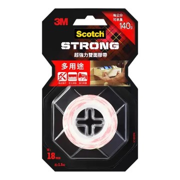 【3M】V1805N 多用途 超強力雙面膠帶/多用途雙面膠帶