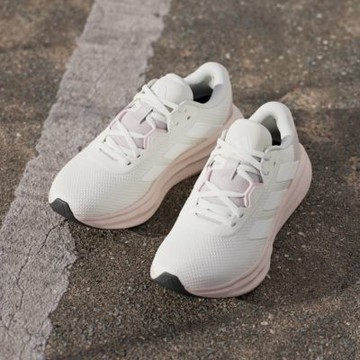 adidas 慢跑鞋 Galaxy 7 W 超寬楦 女鞋 白 粉紅 運動鞋 愛迪達  JQ9558