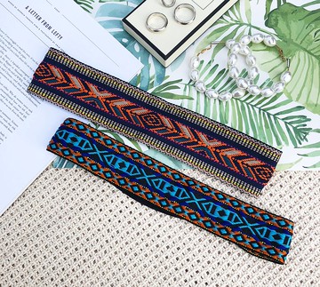 部落酋長 / 圖騰 幾何 / 織帶 髮帶 髮箍