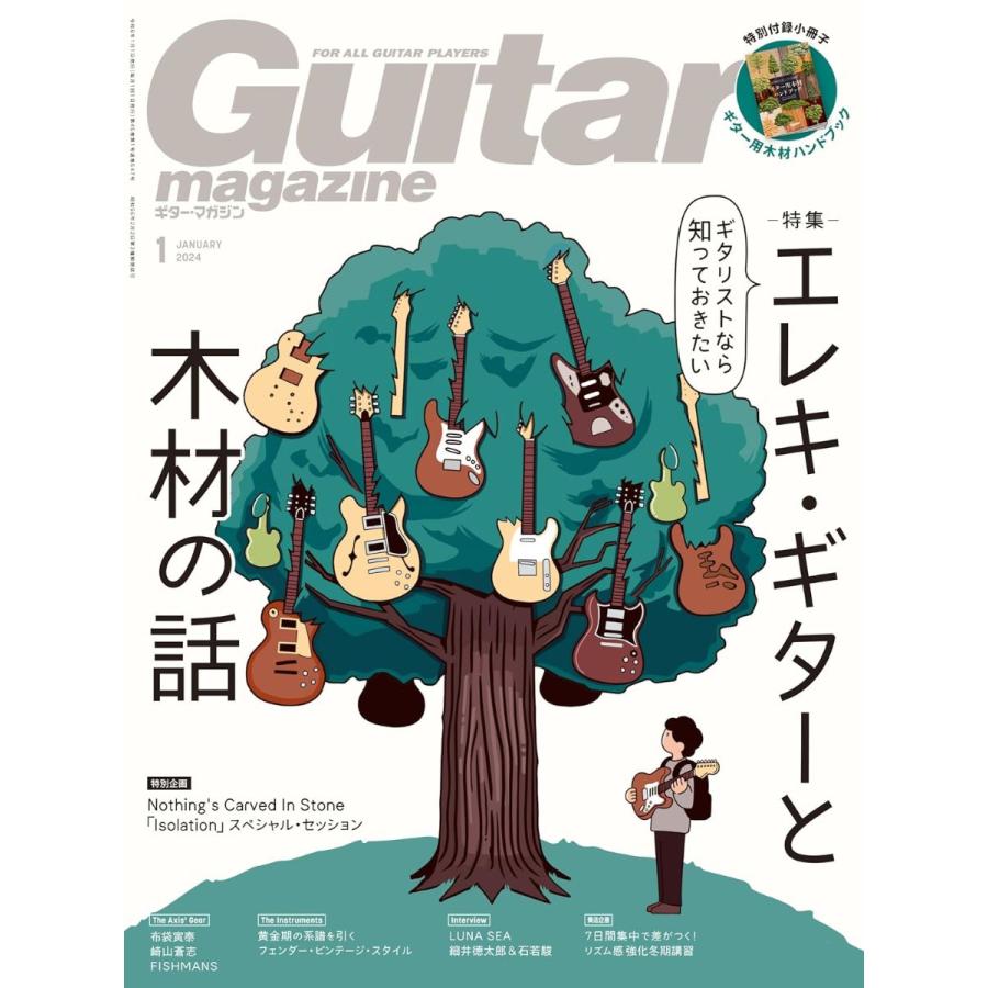 雑誌 ギター・マガジン 2024年1月号 ／ リットーミュージック〔予約商品〕